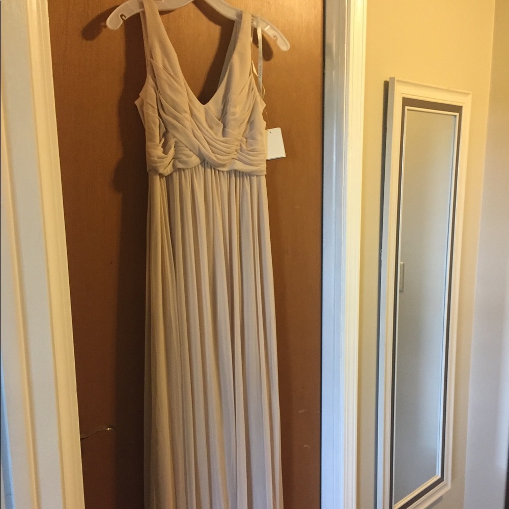 Champagne Bridesmaid Dress - Picture 1 of 3